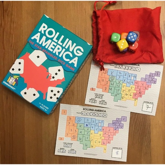 New Rolling America: The Star - Spangled Dice Game - Picture 4 of 4